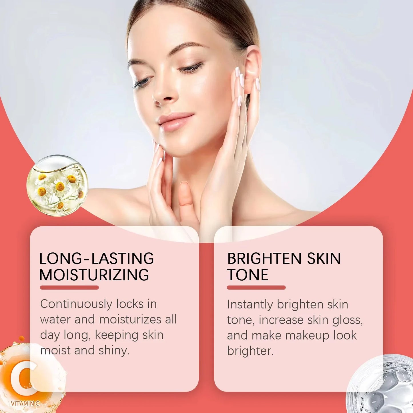 Hydrating Vitamin C Makeup Setting Spray Oil Control