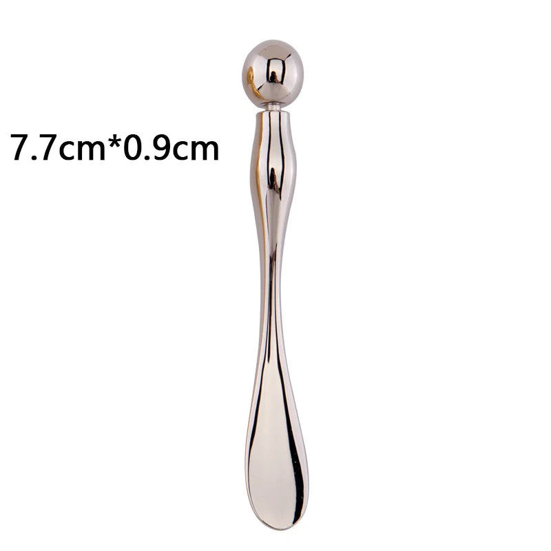 Metal Face Massage Stick Anti Wrinkle Eye Cream Applicator