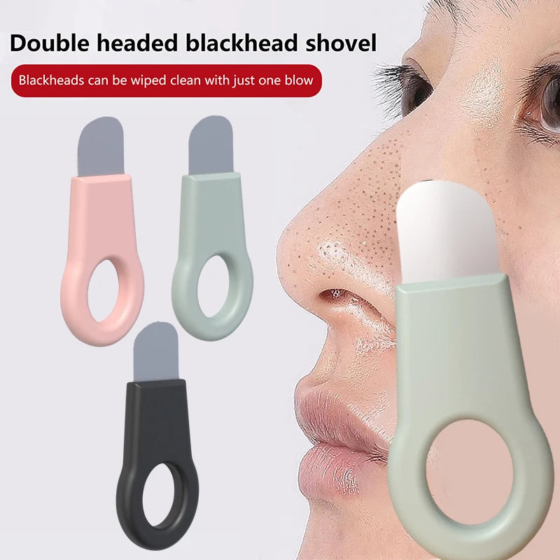 Portable Blackhead Spatula Pore Cleaner Exfoliator Tool