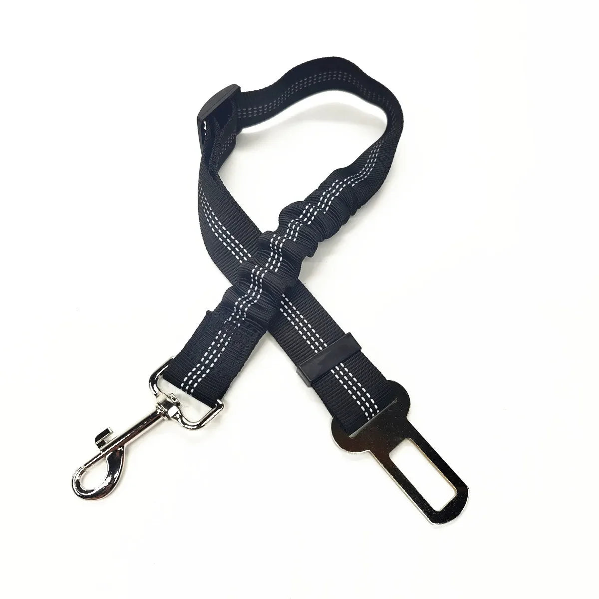 Pet Dog Car Seat Belt Retractable Buffer Elastic Reflective Safety Traction Rope Dog Leash Harness Dogs Dog Accessories Supplies