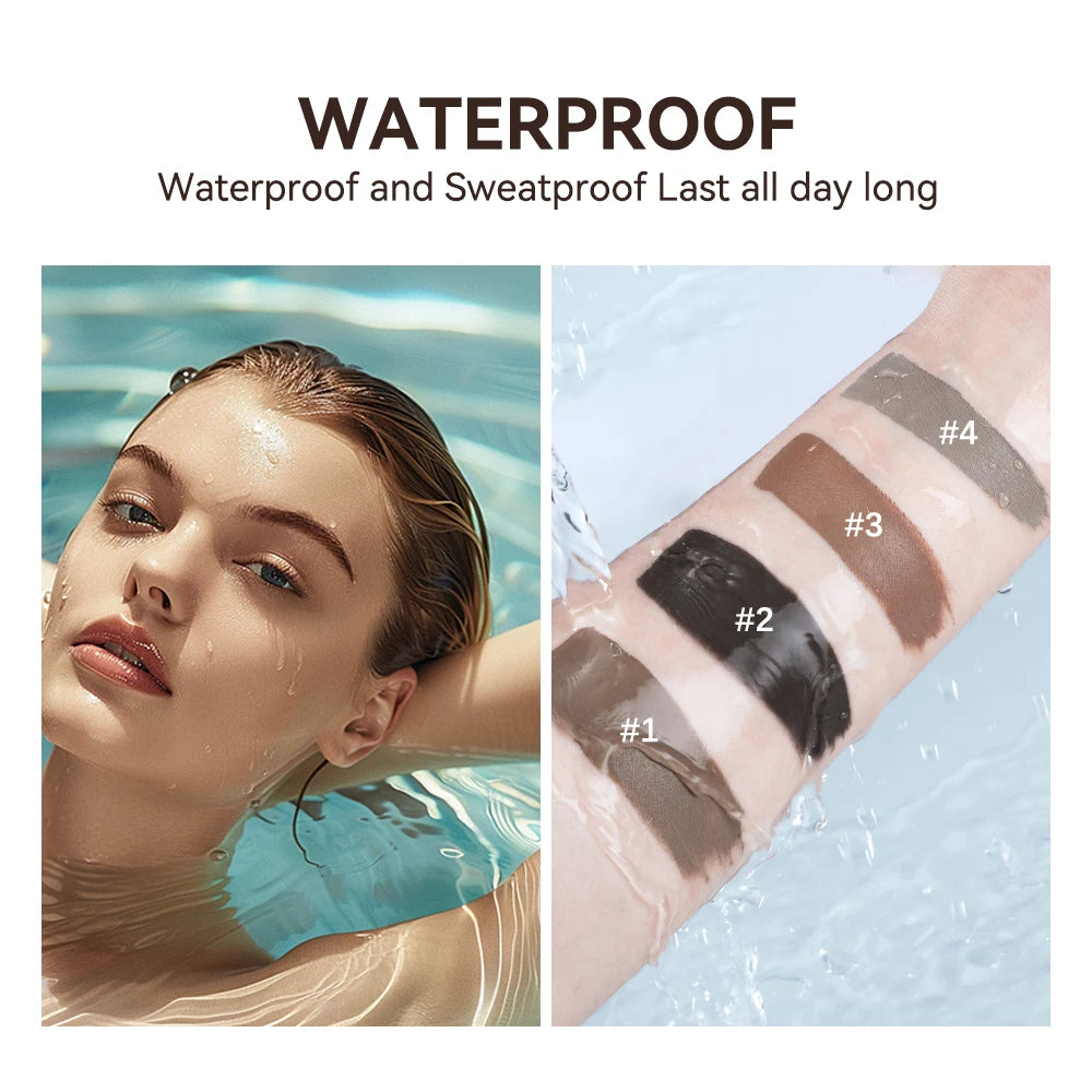 Lakerain Waterproof Eyebrow Gel Smudge Proof Long Lasting