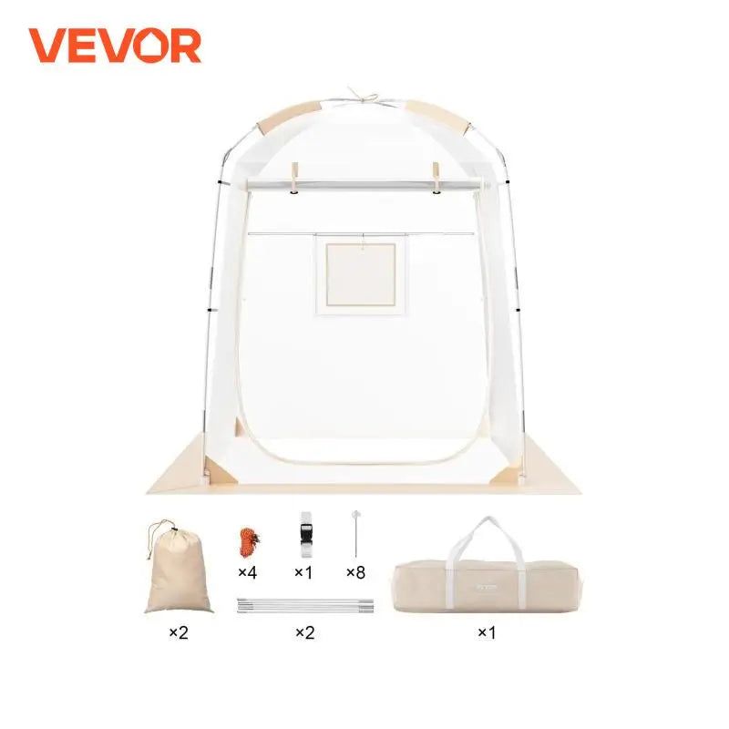 VEVOR Sports Tent Instant Shelter Weatherproof Pod Outdoor Bubble Clear View Tent Climate Canopy Shelter for Sporting Events