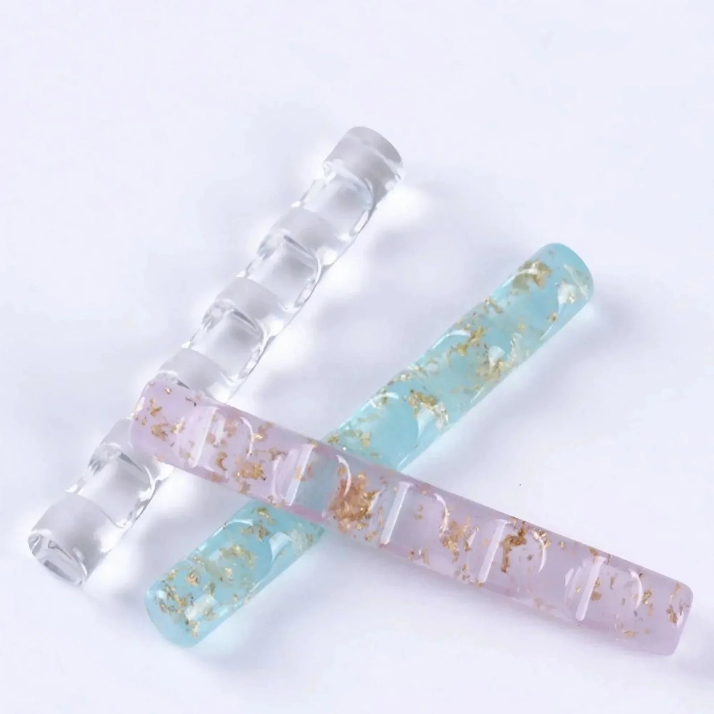 New Acrylic Transparent Nail Brush Holder Painting Pen Holder UV Gel Brush Display Stand Makeup Organizer
