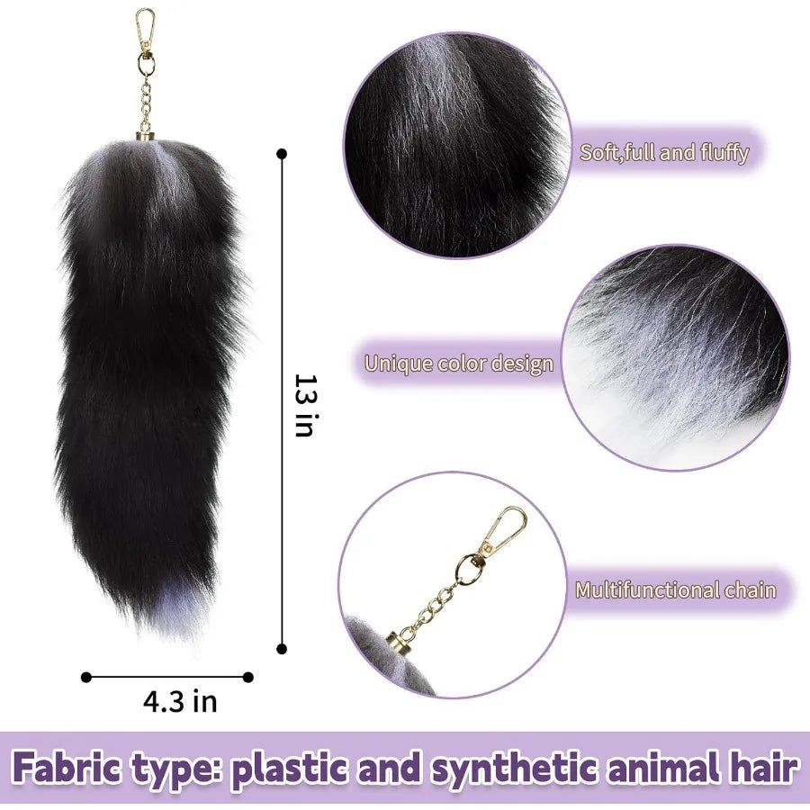 Therian Cat Mask And Tail Set Leather Choker For Girls