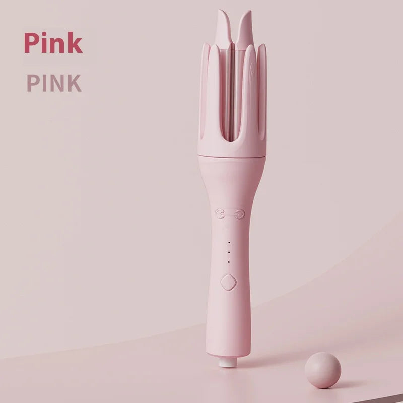 Automatic Curler 32mm Big Curl Negative Ion Ceramic Curler 4-speed Adjustable Beep Digital Display Quick Styling Tool