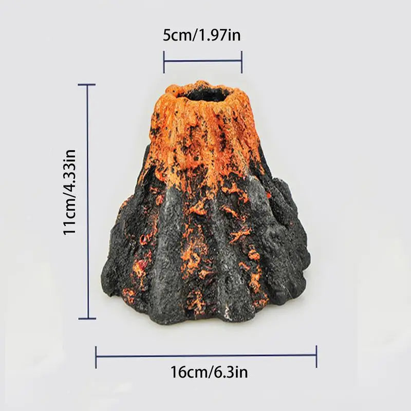 Volcanic Stone Aquarium Decor Landscape Volcano Ornament