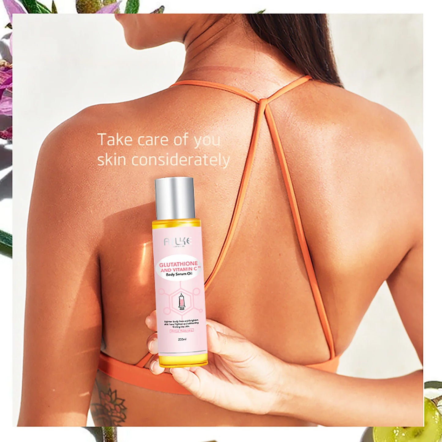 Ailke Vitamin C Moisturizing Whitening Massage Oil 250ml