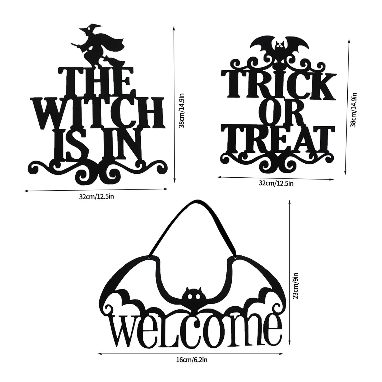 Halloween Door Hanging Decorations Spooky Wall Decor