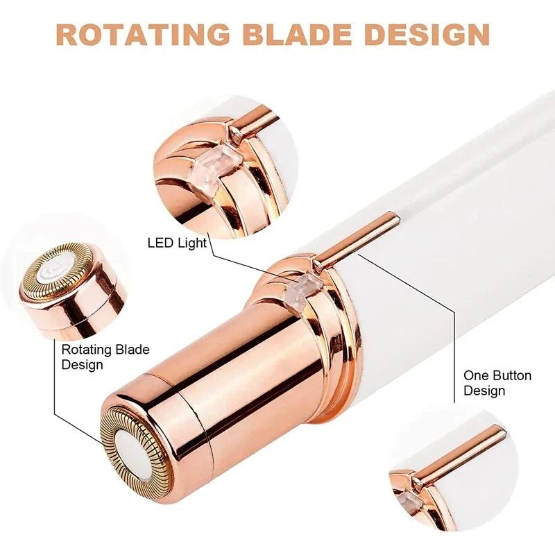 Mini Facial Hair Remover For Women Electric Razor Portable