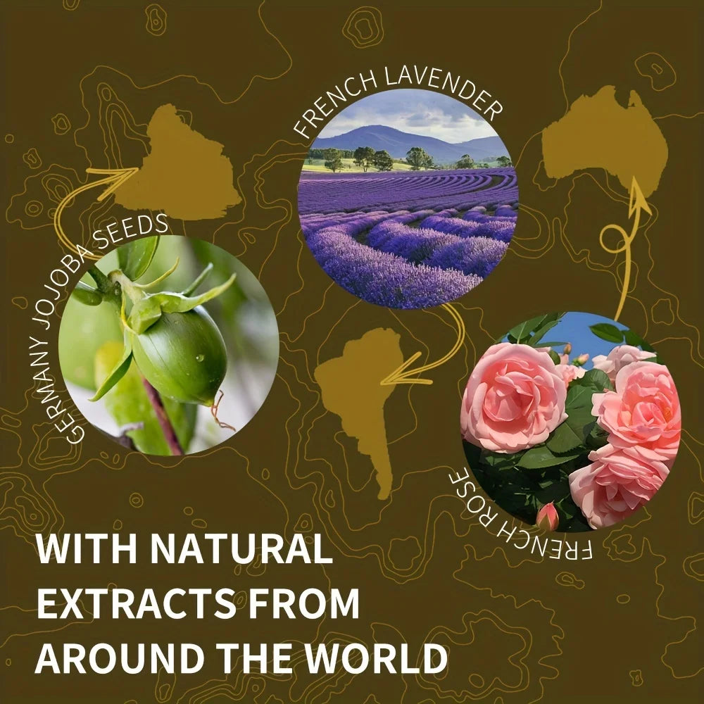 Séfralls Plant Natural Firming And Moisturizing Facial Essence Oil Set 10ml * 3pcs/set Natural Essential Oils Kit-Perfect for Di