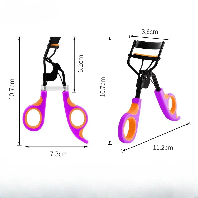 Eyelash tools 2Pcs Eyelash Curler Pads Women Professional Eyelashes Curling Tweezers Clips Lasting Eyes Makeup Beauty Tools