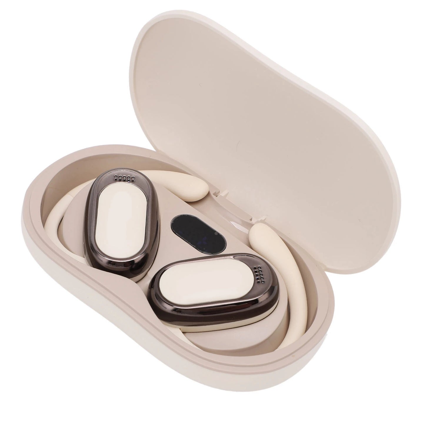 Language Translator Earbuds Music Playing Bluetooth 5.4 Wireless Earbuds Real Time 144 Languages with Charging Case for Travel