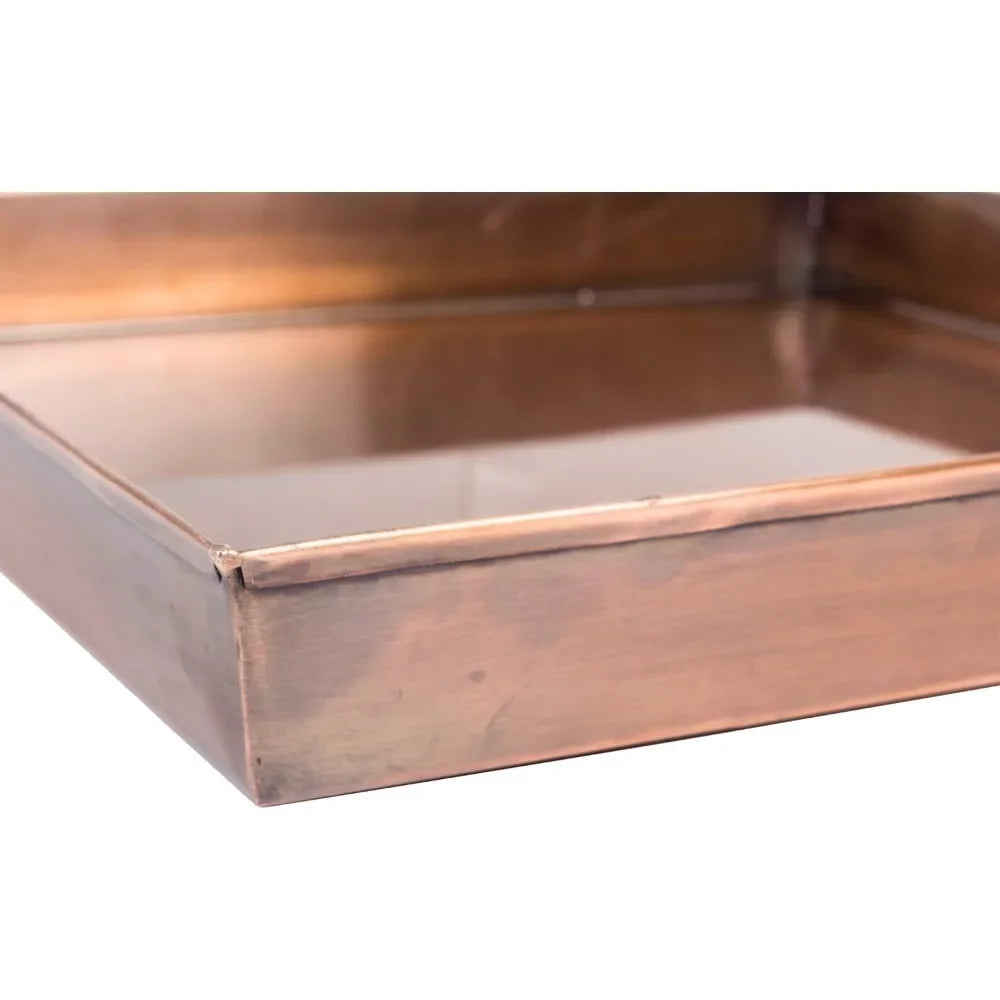 Tall Outdoor Planter Stainless Steel With Drip Tray
