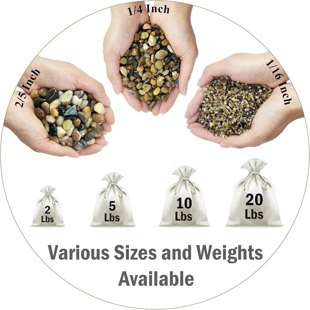 Five Pounds Aquarium Gravel Pea Gravel Decorative Rocks
