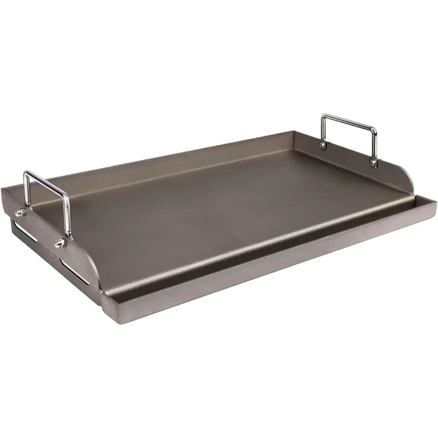 Cast Iron Griddle for Gas Grill 25x16 Flat Top Teppanyaki