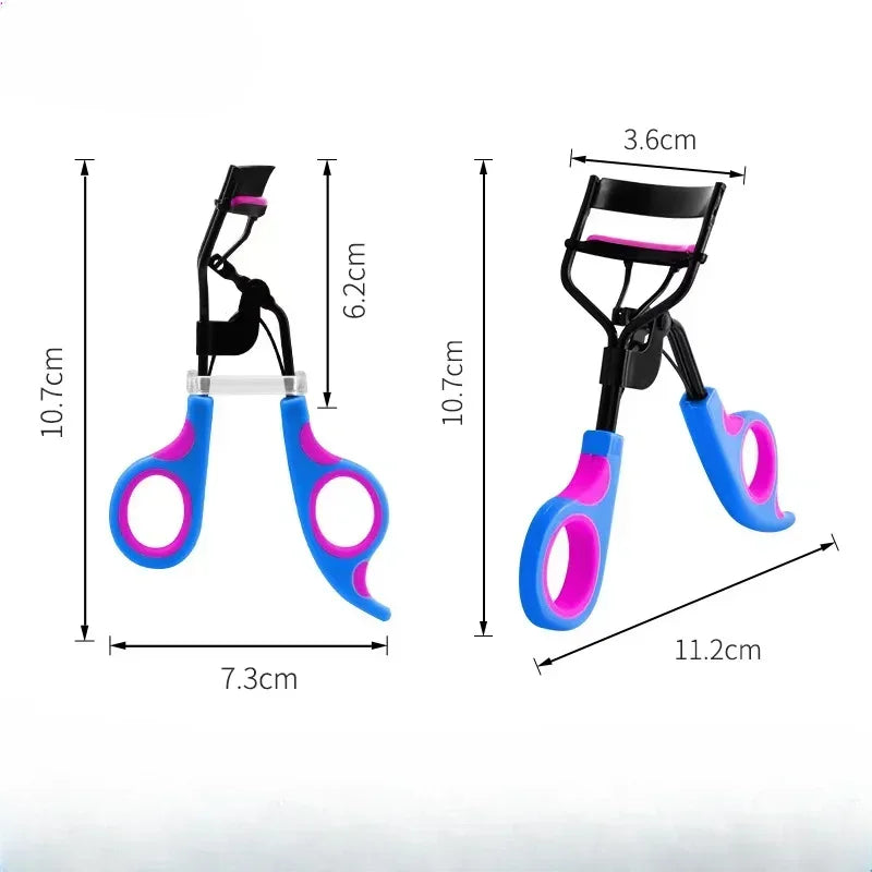 Eyelash tools 2Pcs Eyelash Curler Pads Women Professional Eyelashes Curling Tweezers Clips Lasting Eyes Makeup Beauty Tools