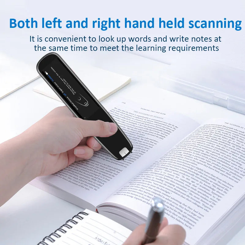 Smart Voice Translator Pen White International Edition WiFi Translation Scanning Pen for Multilingual Learning