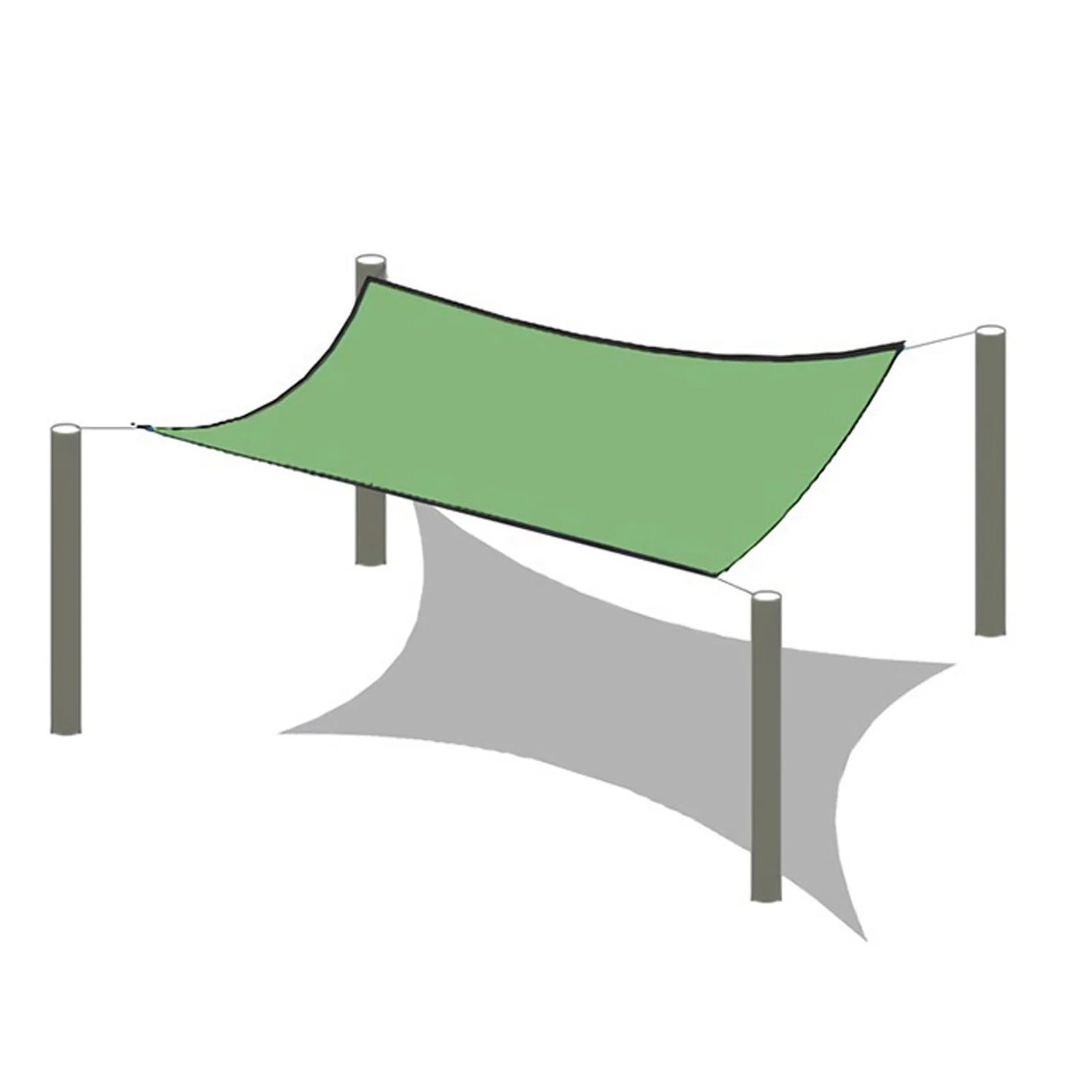 Garden Sun Shade Cover Outdoor Garden Net Plant Cover Durable Shade Net Screen for Greenhouse Garden Flower Trees Fence