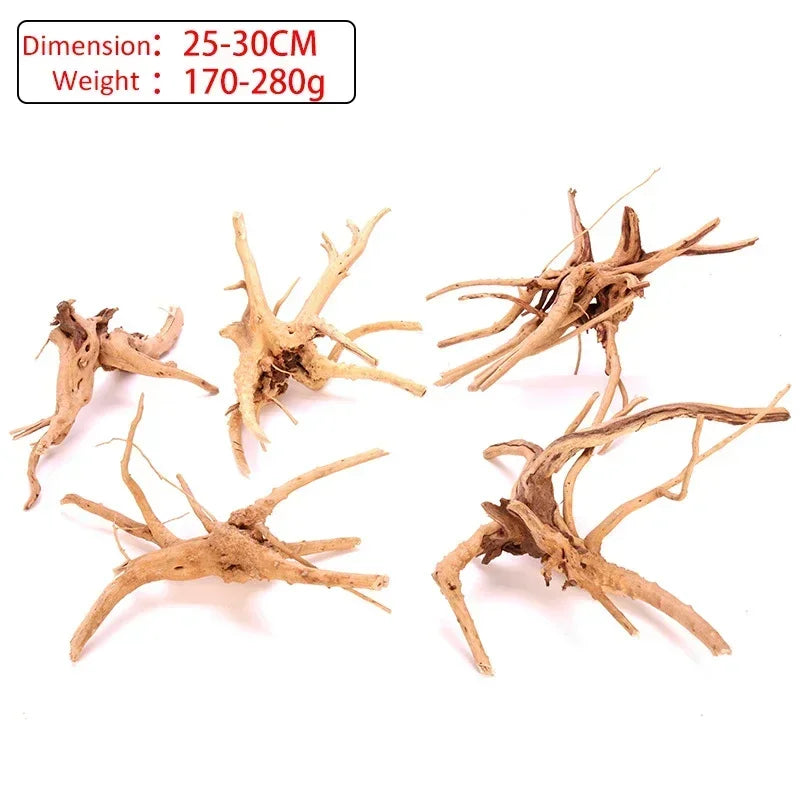 Natural Wooden Driftwood Roots Aquarium Decoration Fish Tank