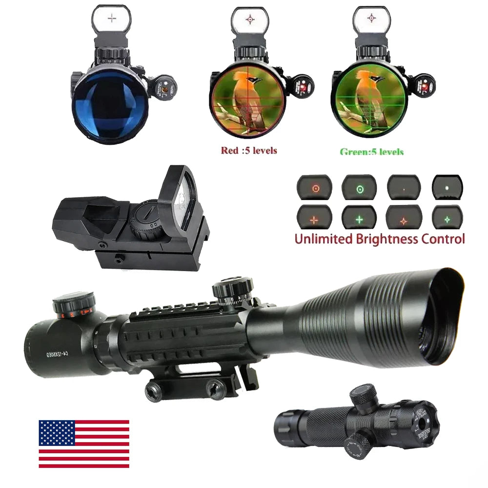 T-EAGLE ZS 6-24x50 FFP Tactical Zero Stop Rifle Scope For Hunting HD Glass Snipper Scope Air gun Scope Caza Lunetas Fits Carbine