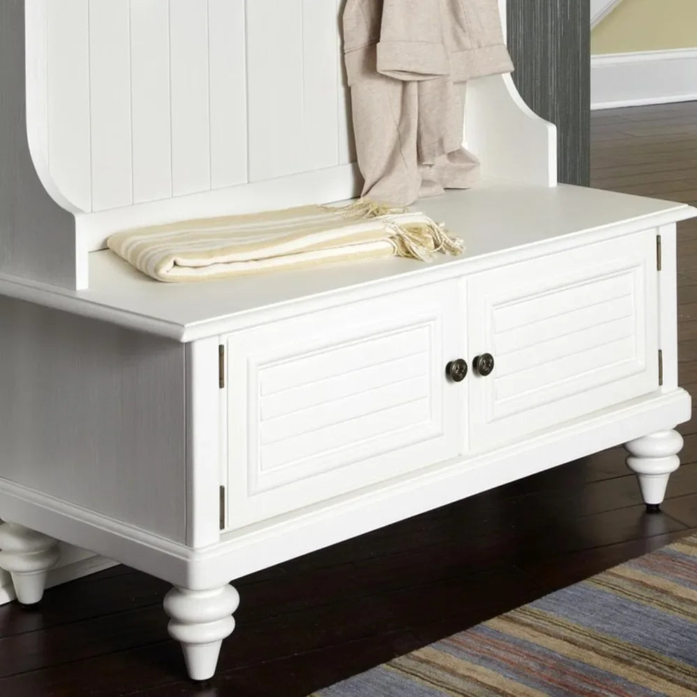 Bermuda White Hall Tree Home Styles Poplar Wood Finish