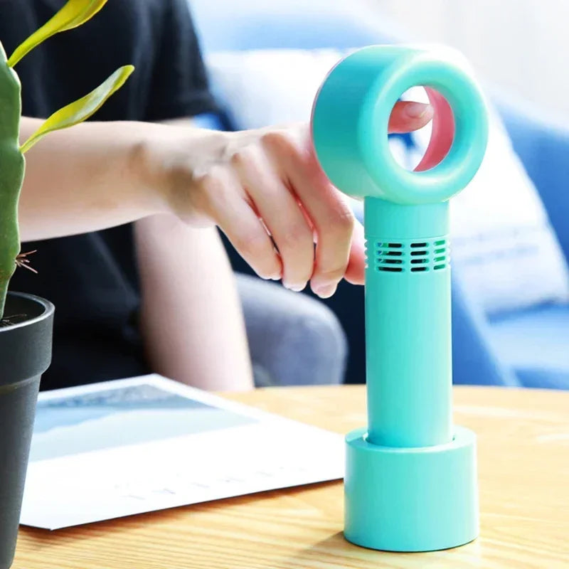 USB Charging Eyelashes Dryer Bladeless Fan Makeup Tools