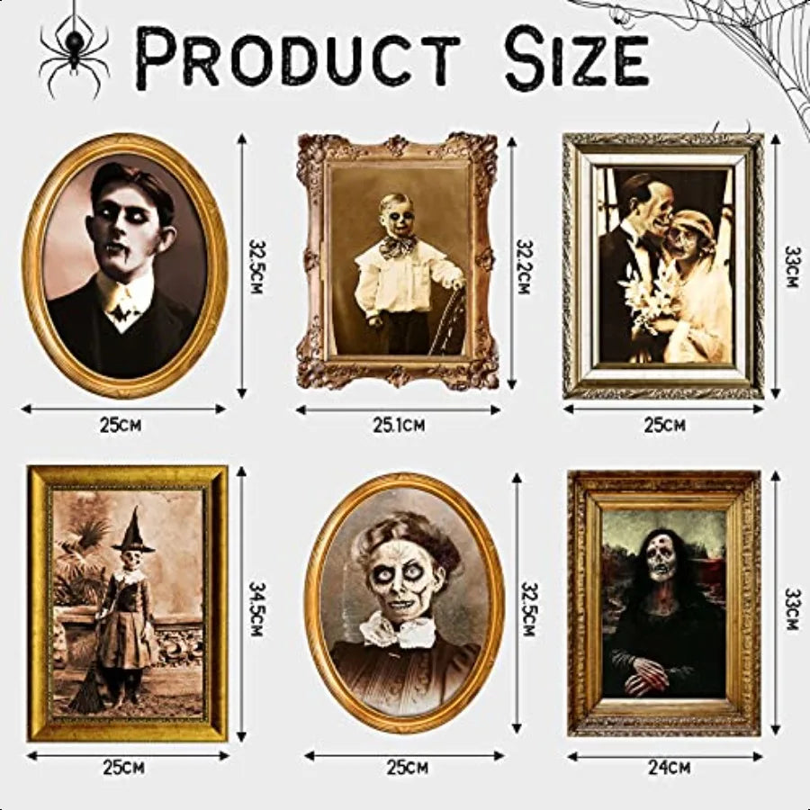 Halloween 3D Portrait Moving Pictures Haunting Portraits
