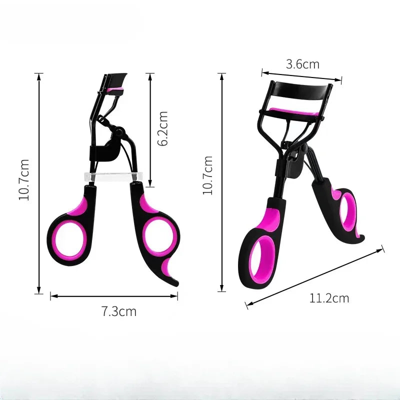 Eyelash tools 2Pcs Eyelash Curler Pads Women Professional Eyelashes Curling Tweezers Clips Lasting Eyes Makeup Beauty Tools