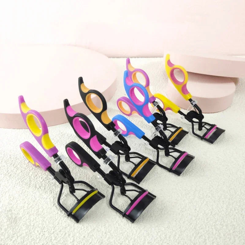 Eyelash tools 2Pcs Eyelash Curler Pads Women Professional Eyelashes Curling Tweezers Clips Lasting Eyes Makeup Beauty Tools