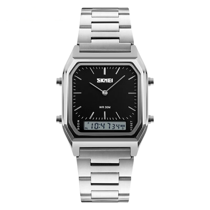 Skmei Digital Watch Dual Time Waterproof Chronograph Unisex