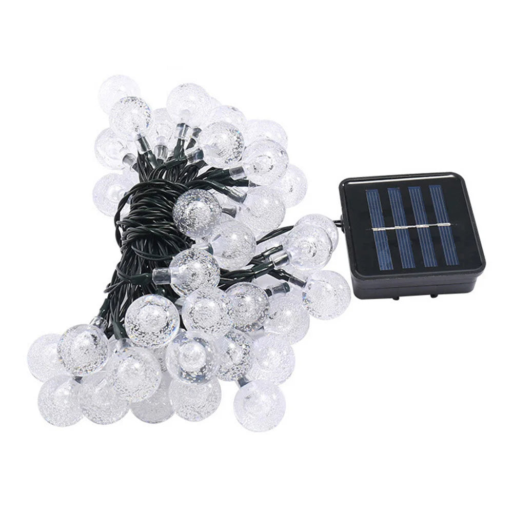 String Light Outdoor Solar Fairy Lights Waterproof Christmas Decoration Wedding Lamp Garden