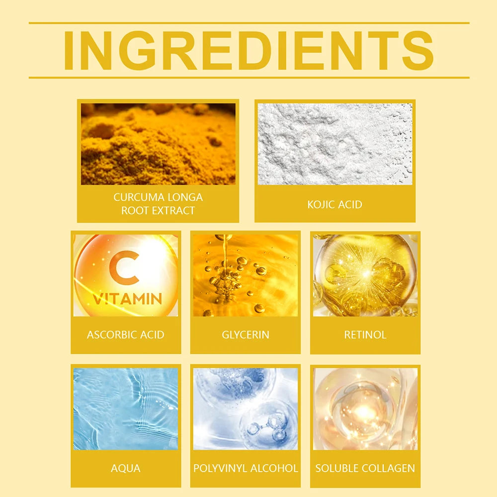 Kojic Turmeric Overnight Peel Mask Glowing Firm Skin 75g