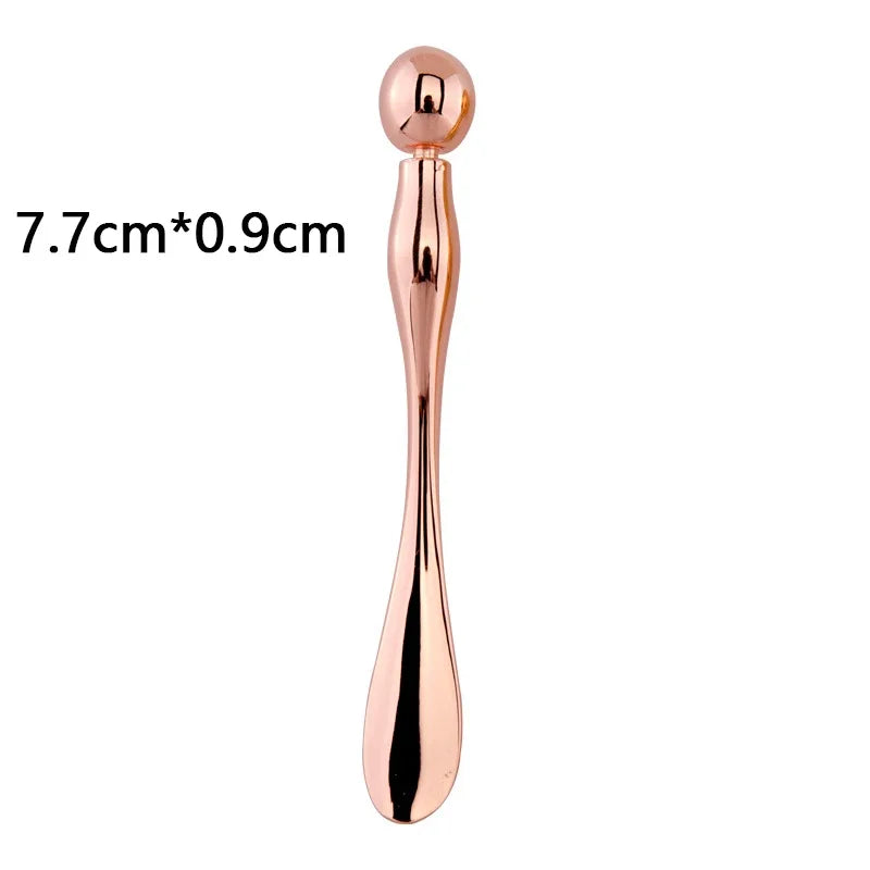 Metal Face Massage Stick Anti Wrinkle Eye Cream Applicator