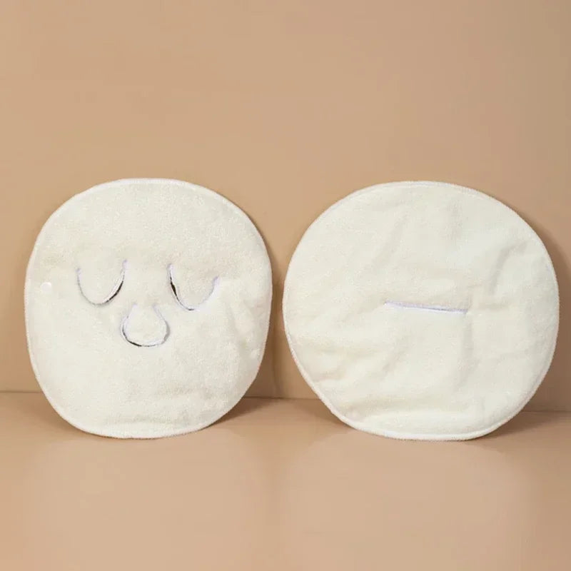 Hot Compress Face Towel Reusable Cotton Thickened Face Steaming Towel Moisturizing Mask Beauty Skin Care Tool for Salon Home Use