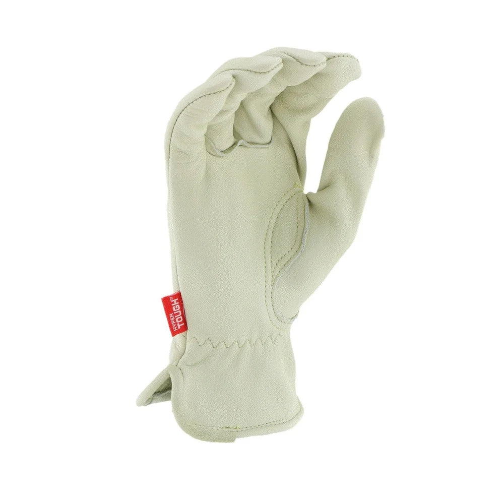 Premium Cowhide Leather Work Gloves Water Resistant Durable