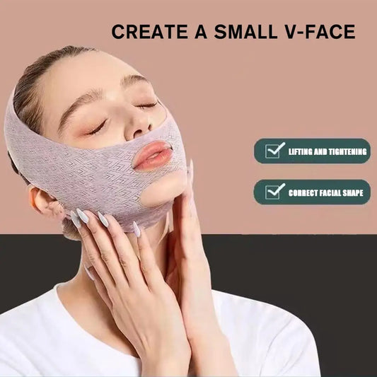 Chin Cheek Slimming Bandage V Line Lifting Mask V Shaper