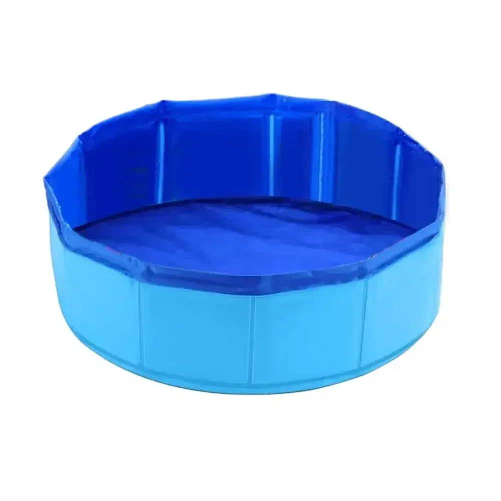 Foldable Cat Pool Toy Play Water Bath Tub for Dogs and Cats Summer Cool Pet Cleaning Basin with Turtle Starfish Octopus Design