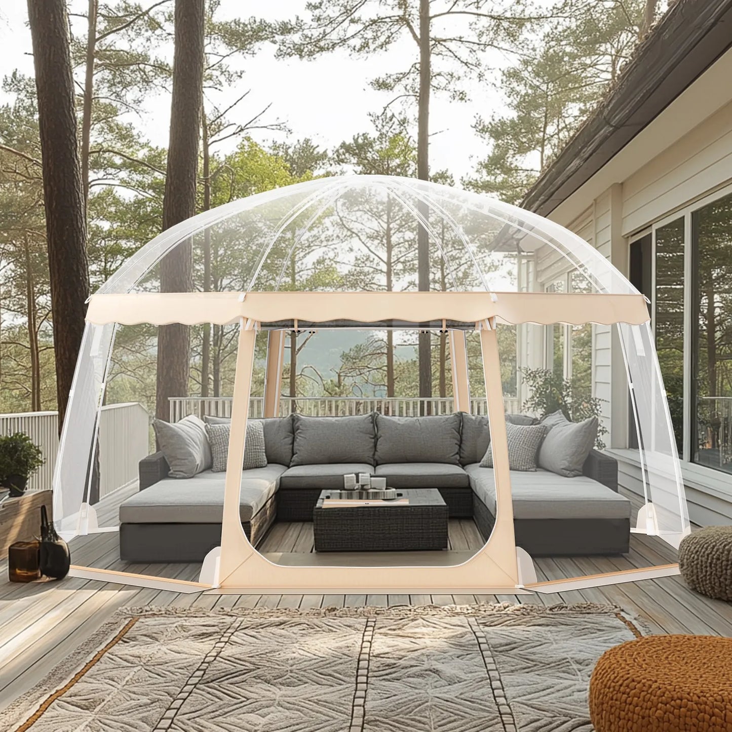 Bubble Tent Pop Up Weatherproof Sports Tent 50x50 Inches