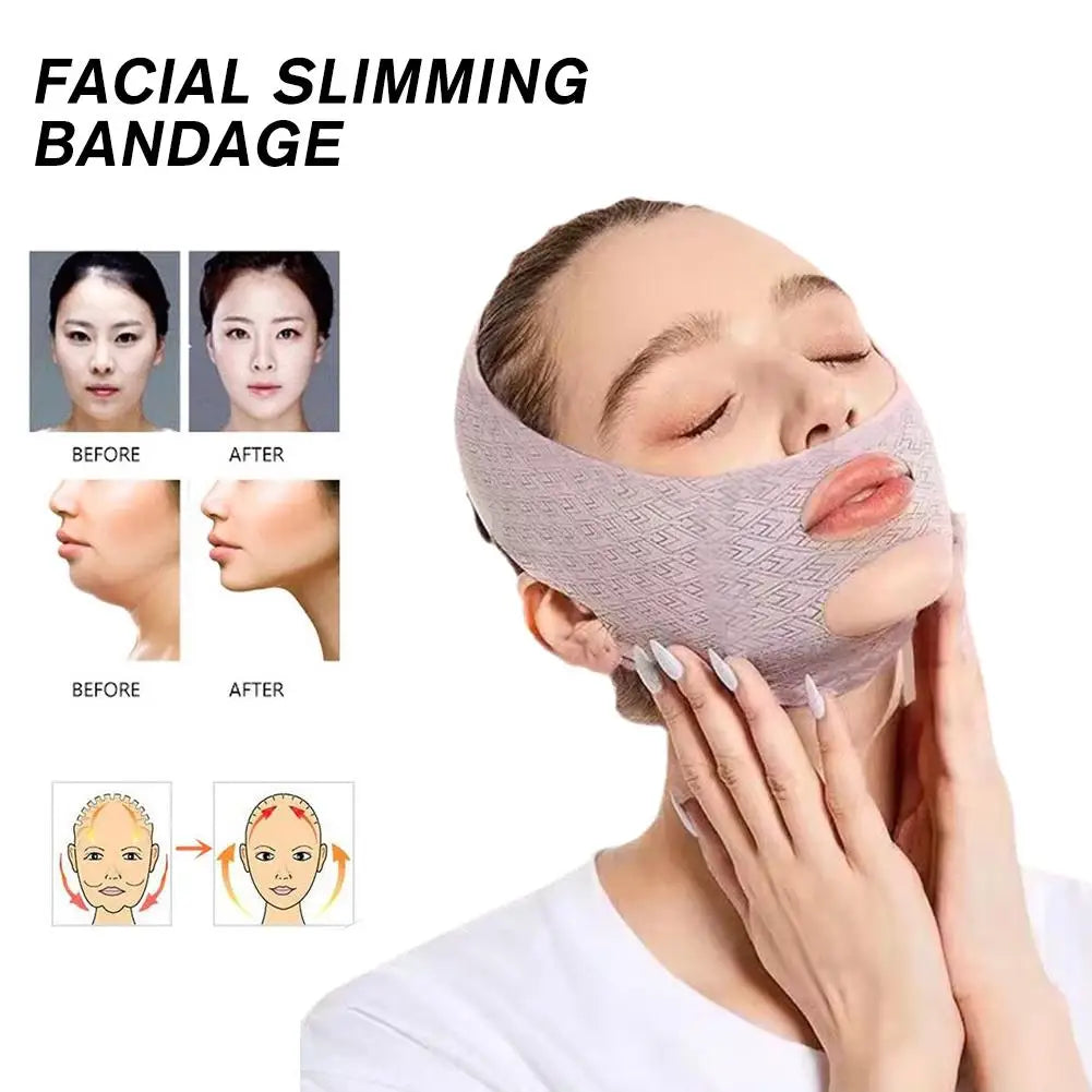 Chin Cheek Slimming Bandage V Line Lifting Mask V Shaper