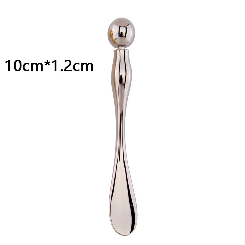 Metal Face Massage Stick Anti Wrinkle Eye Cream Applicator