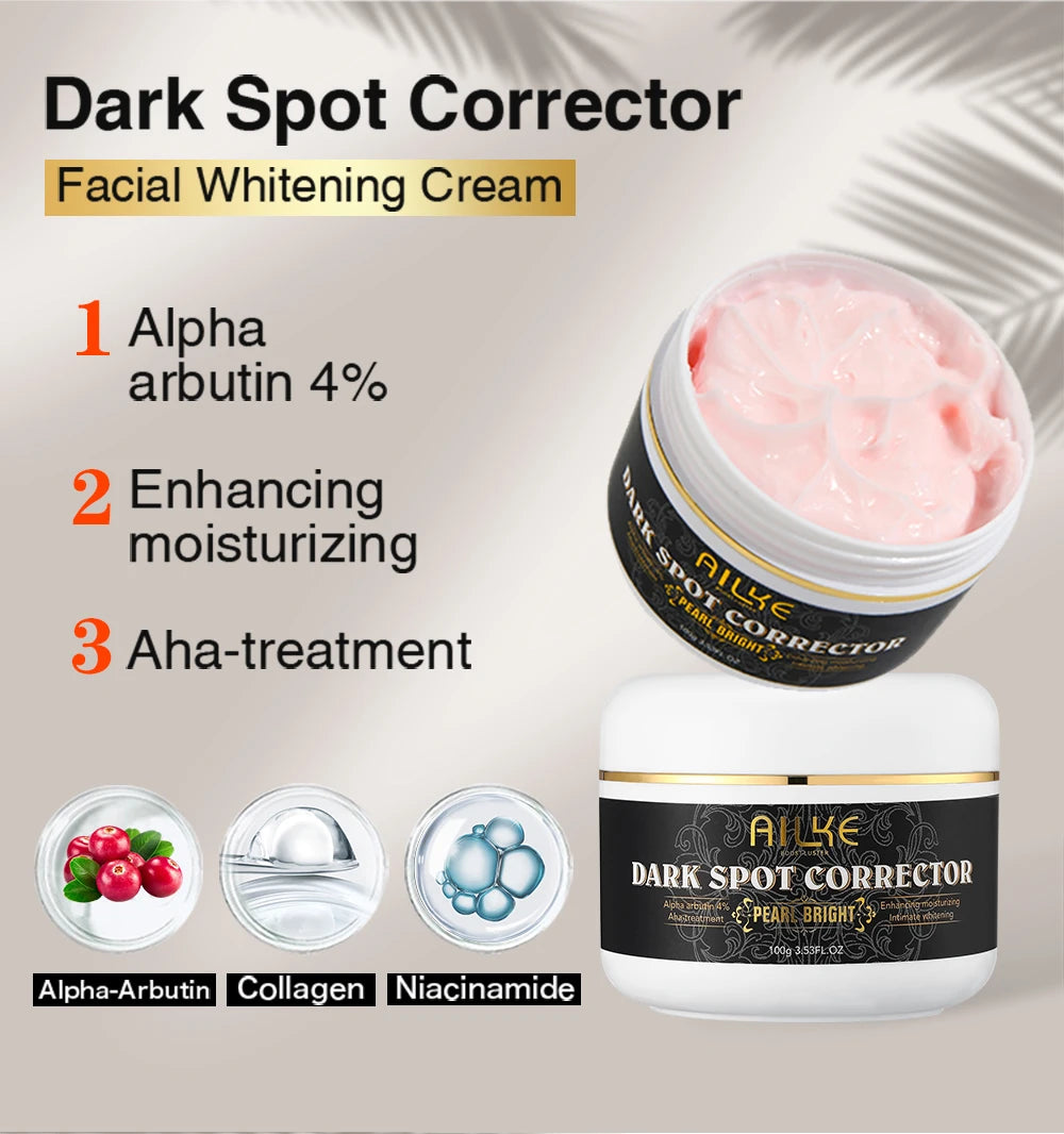 AILKE Collagen Whitening Set, Moisturizer, Hydration, Dark Spot Removal, Brightening Body Lotion, Armpit Whitening Cream