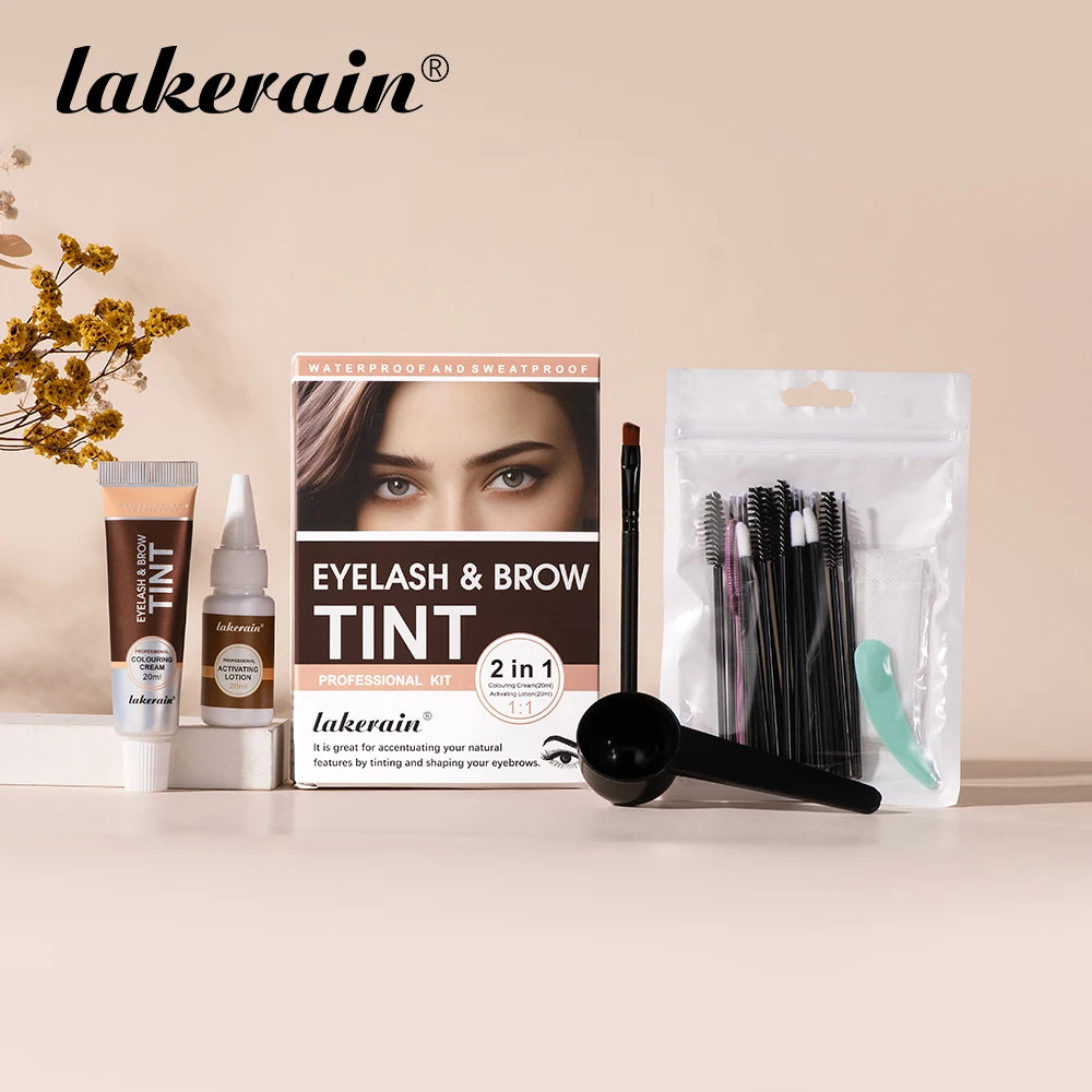 2 In 1 Lash Lift Tint Kit Waterproof Mascara Brow Lamination