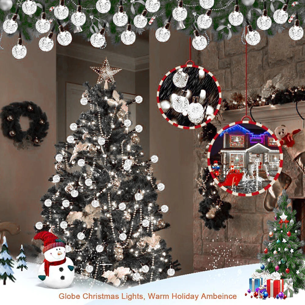 String Light Outdoor Solar Fairy Lights Waterproof Christmas Decoration Wedding Lamp Garden
