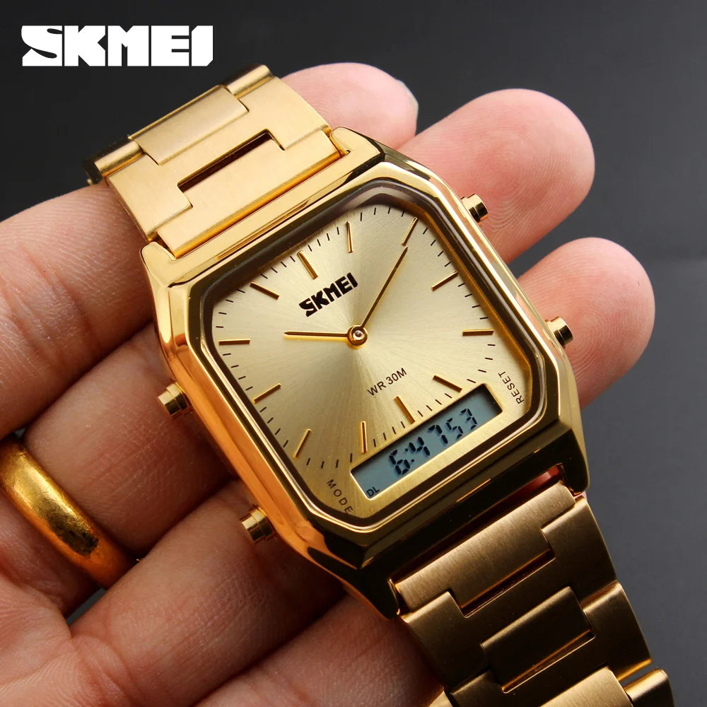 Skmei Digital Watch Dual Time Waterproof Chronograph Unisex