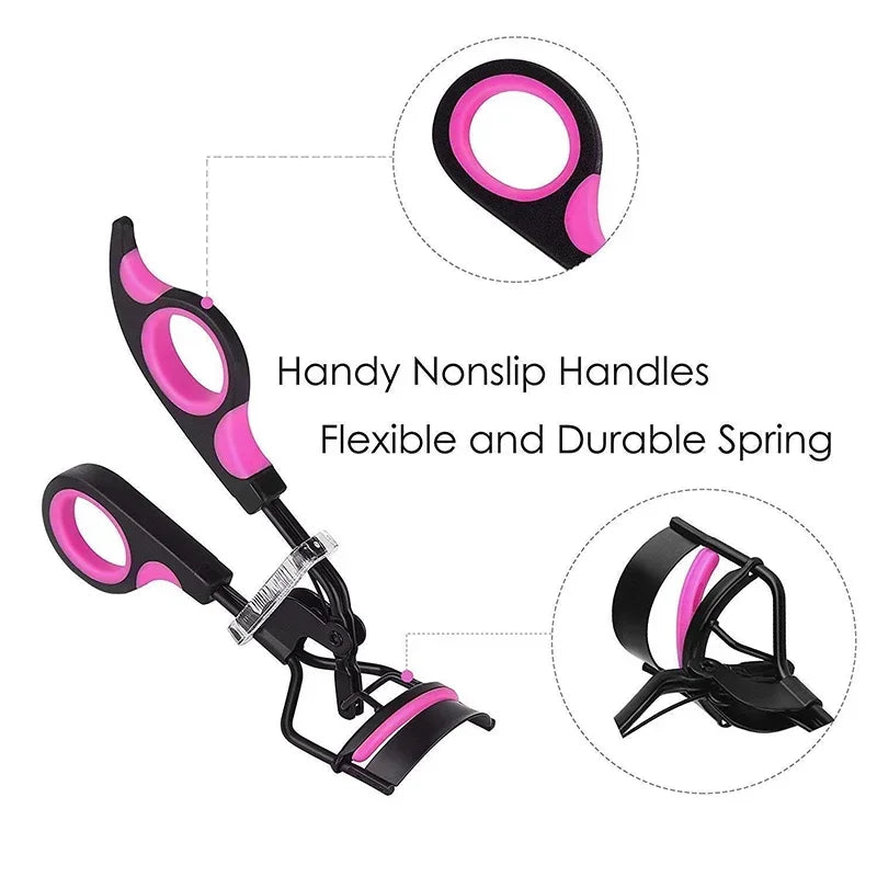 Eyelash tools 2Pcs Eyelash Curler Pads Women Professional Eyelashes Curling Tweezers Clips Lasting Eyes Makeup Beauty Tools