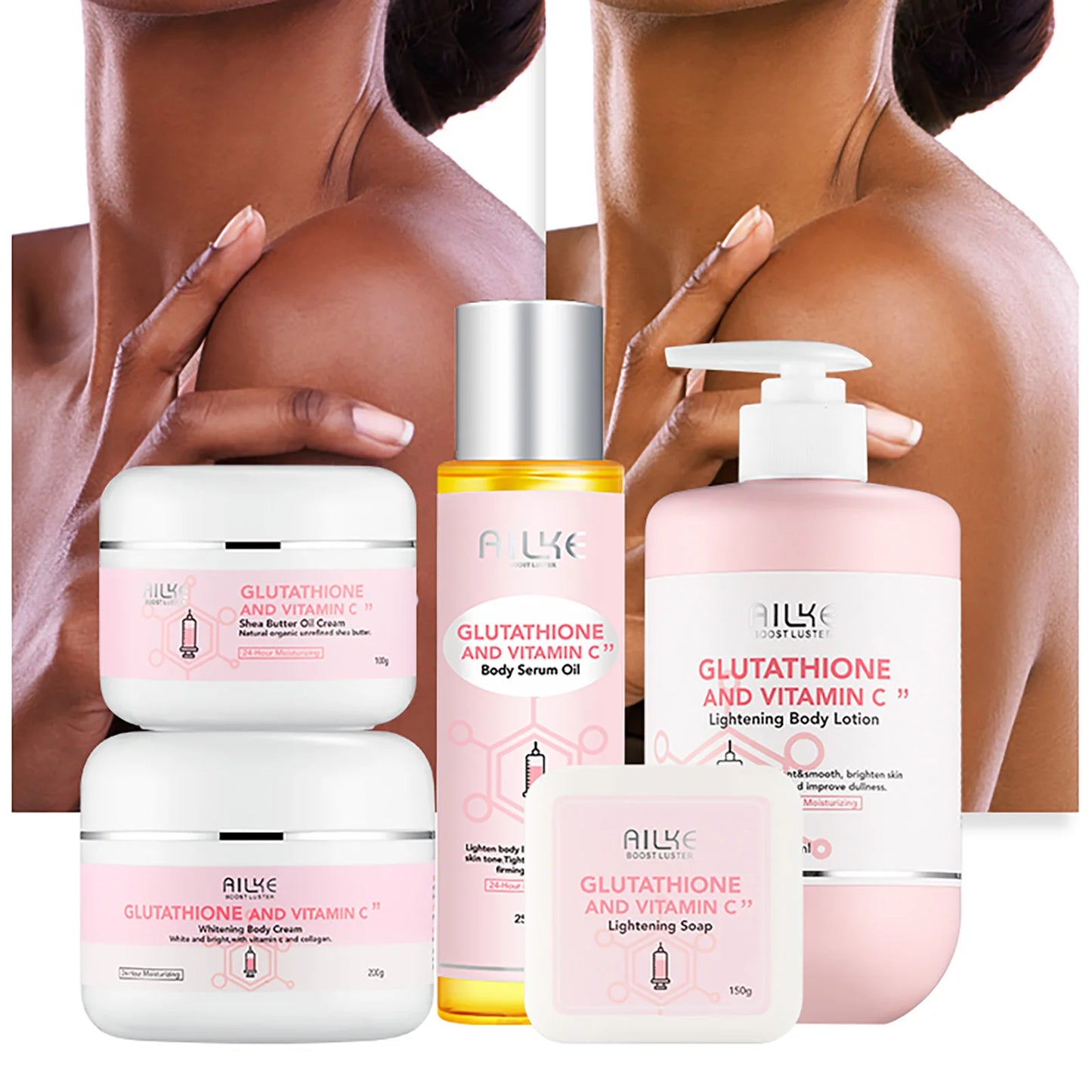 AILKE Whitening Skin Cream With Glutathione And Shea Butter