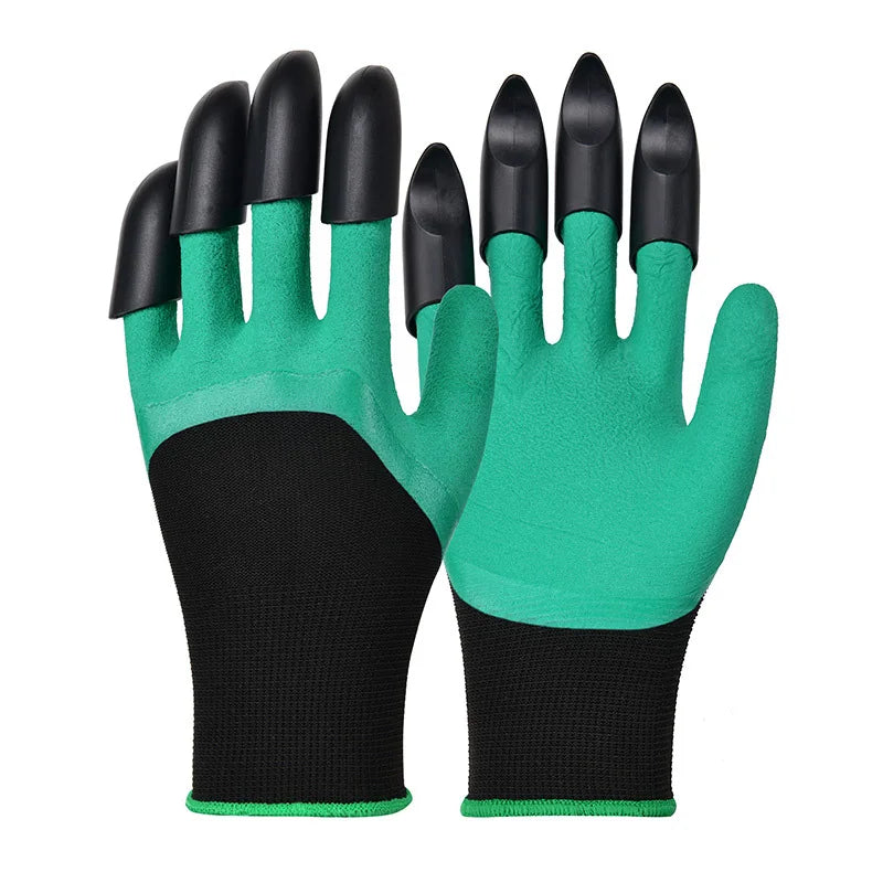 Gardening Work Gloves With Claws Unisex for Digging Planting