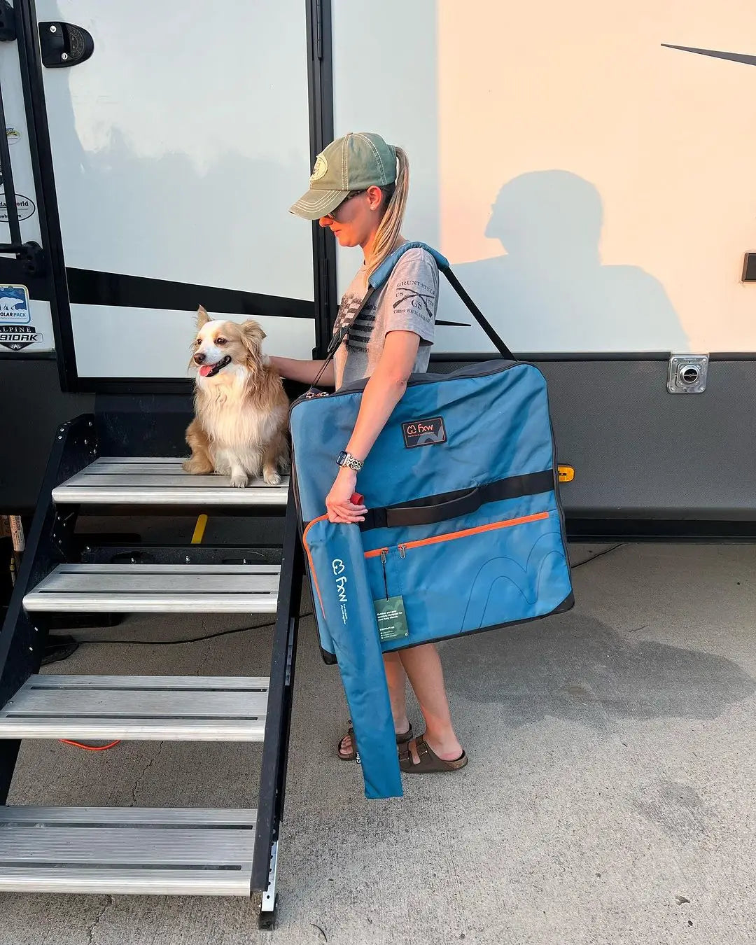 FXW Specialized Dog Playpen Storage Bag (Not Suitable for Other Brands), Designed for RV Trips