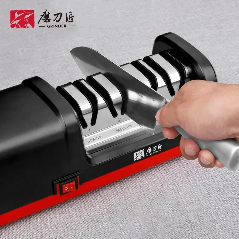 4 Stage Diamond Electric Knife Sharpener TG2102 2800RPM 18W