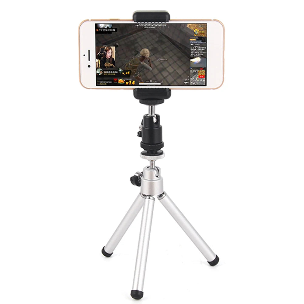 Mobile Phone Clip Holder 360 Ball Head Hot Shoe Mount
